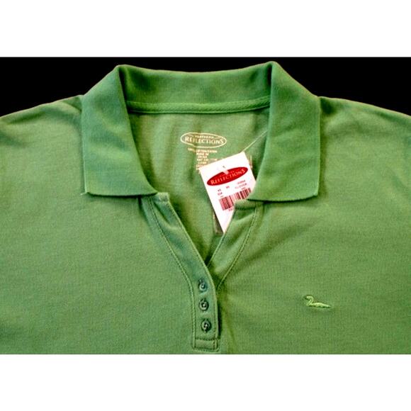 Northern Reflections Polo T-Shirt Clover GRN XL NOS w/Tag - Picture 2 of 3